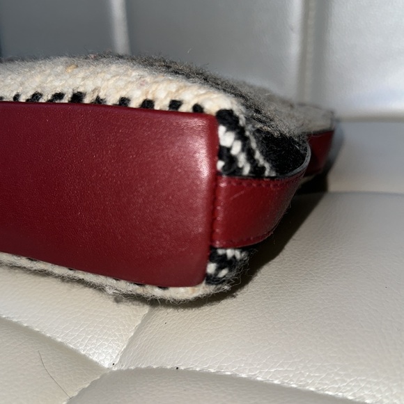 Burberry London wool nova check pochette baguette purse - Picture 7 of 13